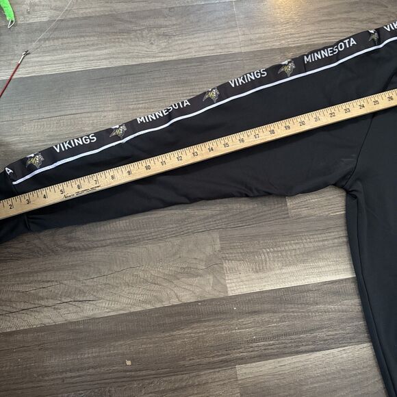 Miller Lite NFL Promotional Full Zip Jacket Minnesota Vikings Black Sz XL - Picture 4 of 7